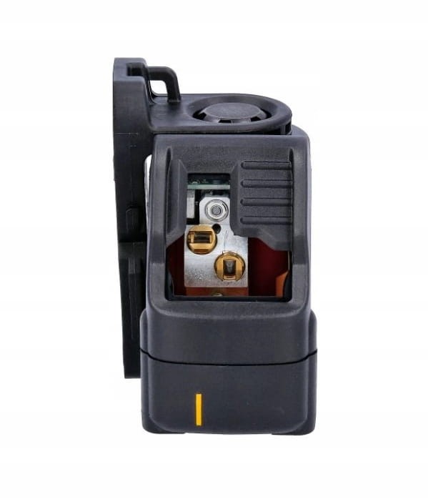 Zbliżenie na obrotowy uchwyt magnetyczny w laserze DeWalt DW088K