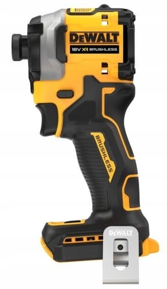Zakrętarka DeWalt DCF850N - widok boczny ultra-krótkiej głowicy 100mm