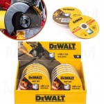 Zestaw Tarcz do Cięcia Metalu i INOX DeWALT 125 x 1.0 mm (10 sztuk)