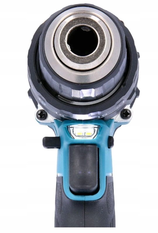 Front wkrętarki Makita DHP484Z - uchwyt wiertarski 13mm i diody LED