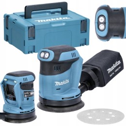 Makita DBO180ZJ Akumulatorowa Szlifierka Mimośrodowa 18V (125mm / 3 Biegi / MAKPAC)