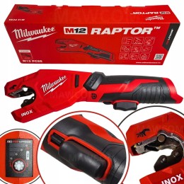 MILWAUKEE M12 PCSS obcinak do rur INOX stal miedź 4933479242Z3 12V RAPTOR