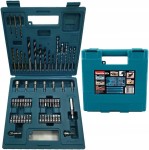 Zestaw Wierteł i Bitów Makita E-11829 (60 sztuk / Metal, Drewno, Beton)
